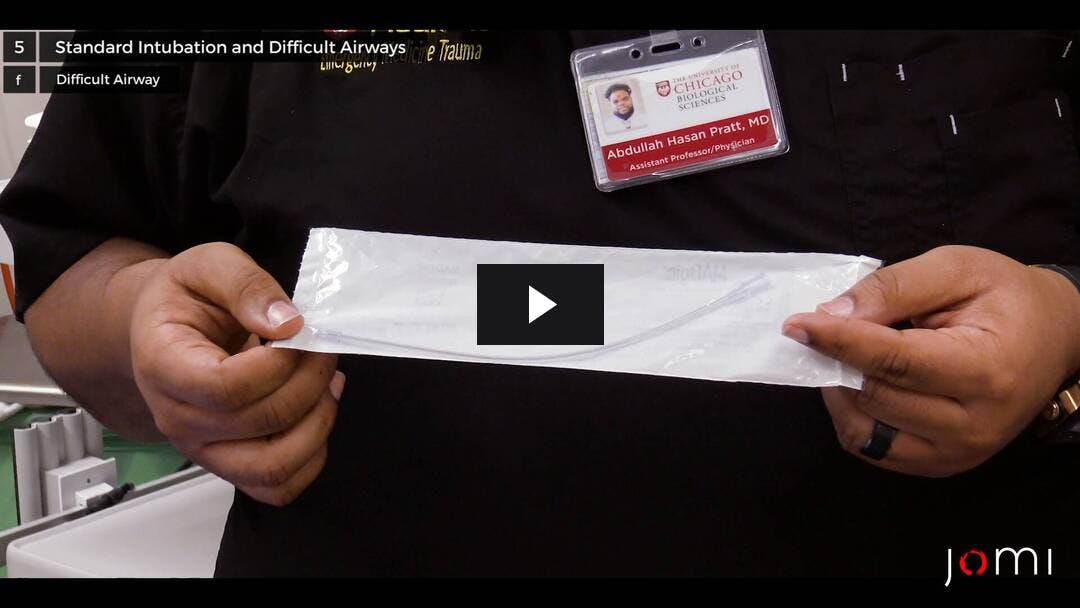 Video preload image for Airway Techniques and Equipment