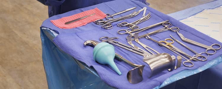 setup-for-a-c-section-south-college-knoxville-tn