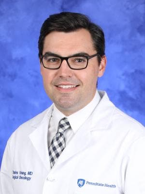 Author Charles C. Vining, MD, FACS, FSSO