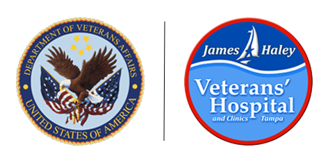 James A. Haley Veteran's Hospital Library Logo